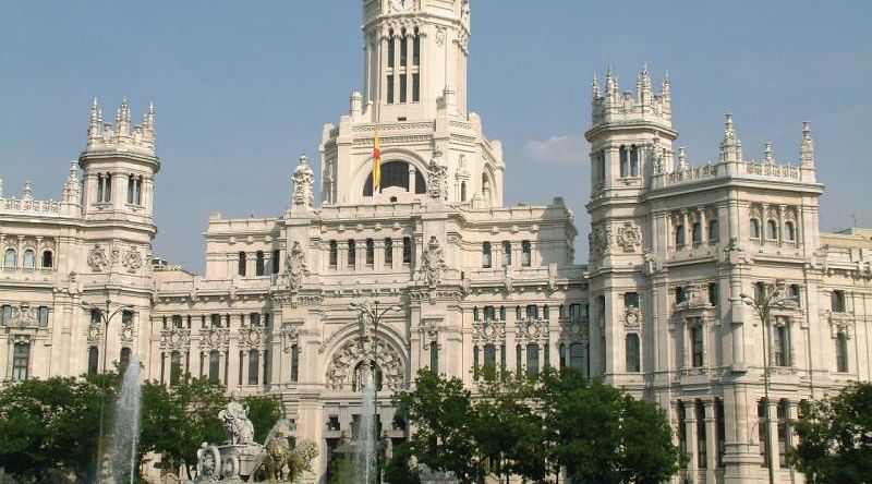 Plaza de Cibeles in Madrid, Spain Plaza de Cibeles in Madrid, Spain