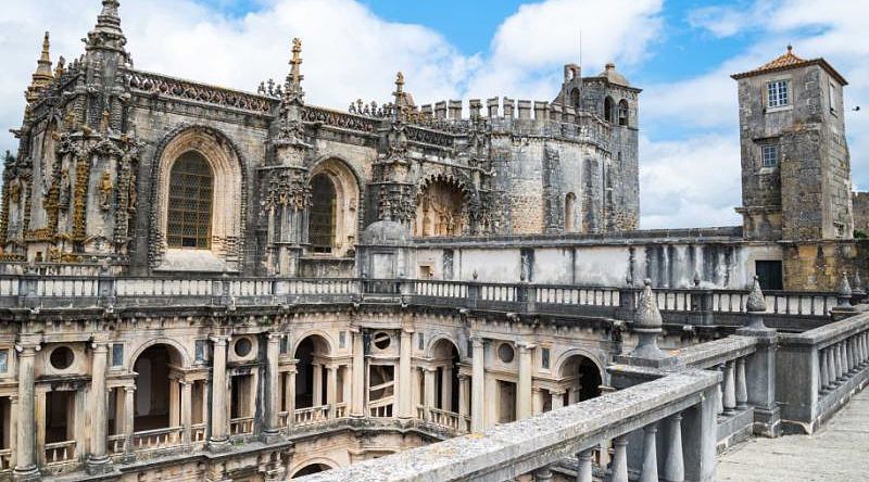 Knights of the Templar-Convents of Christ in Tomar, Portugal.