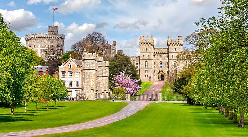 Windsor Castle in England