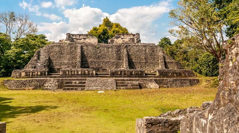 The Hidden World of the Maya: An Immersive Archaeology Tour of Belize Wide view of ruins Xunantunich Belize