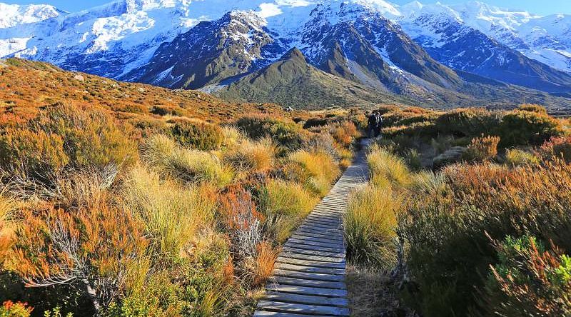 Mt. Cook National Park in New Zealand Mt. Cook National Park in New Zealand