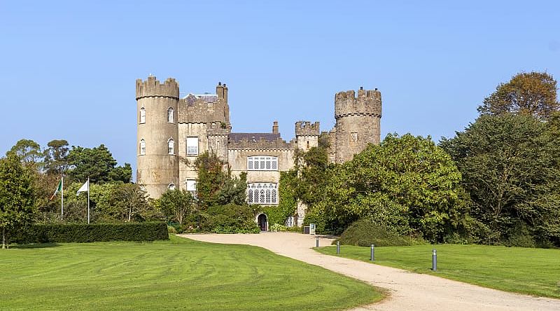 Malahide Castle, a jewel of Irish history, Dublin, Ireland