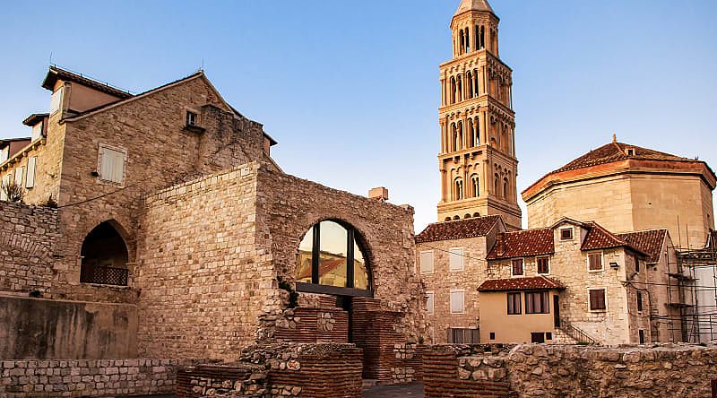 Diocletian's Palace in Split, Croatia Diocletian's Palace in Split, Croatia