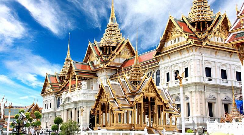 Grand Palace in Bangkok, Thailand.