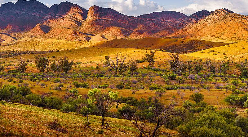 Flinders Island Hills in Australia