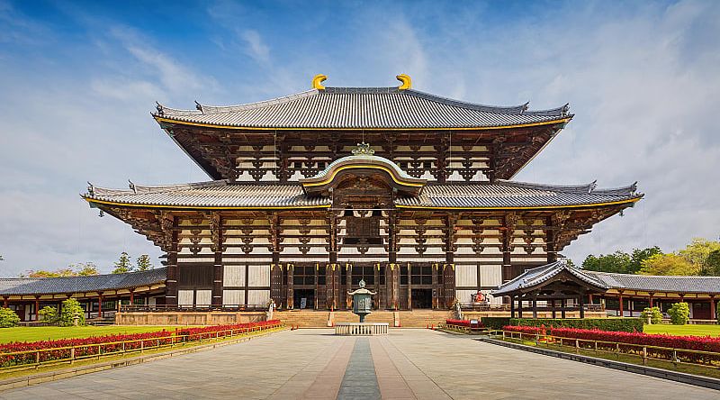 Todaiji-Temple in Nara, Japan Todaiji-Temple in Nara, Japan