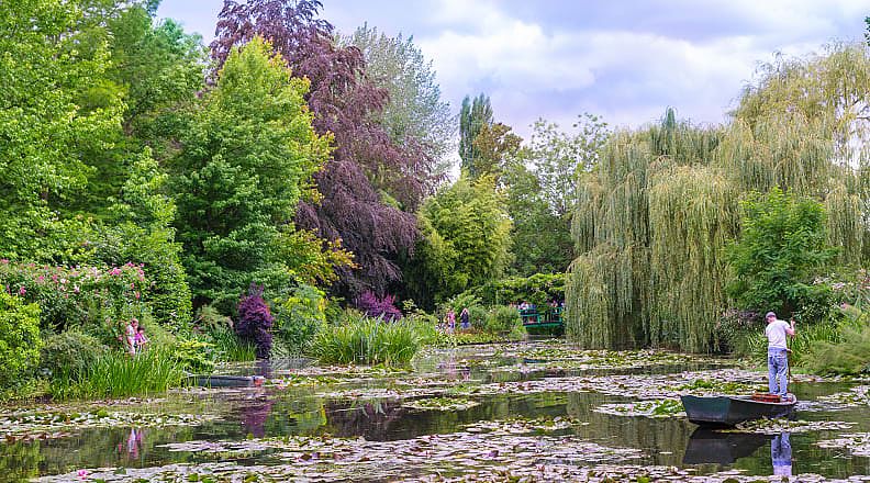 Monet Garens at Giverny in France