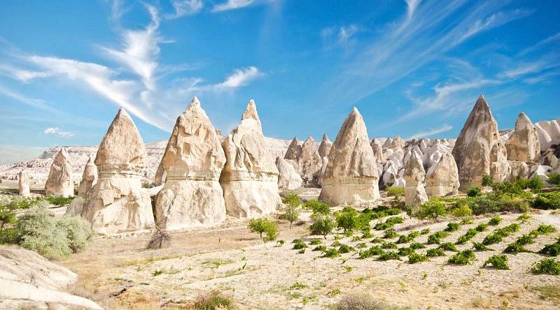 View of Cappadocia in Turkey