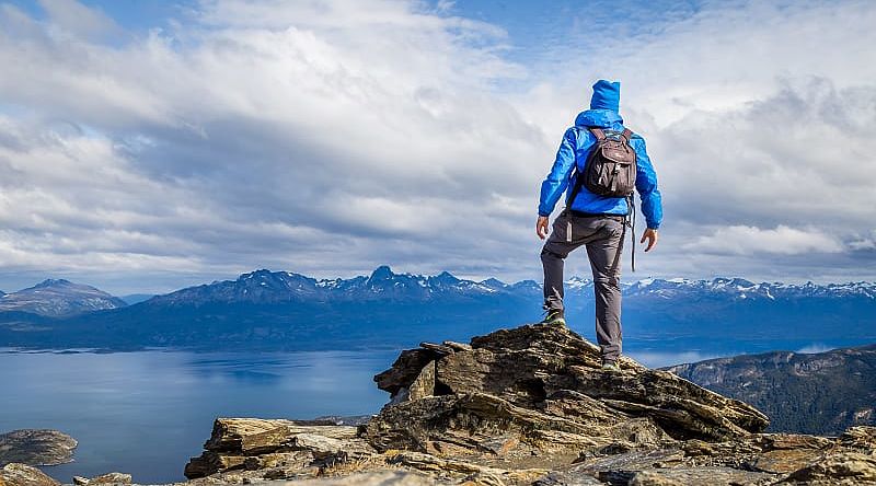 Hiking in Ushuaia, Argentina