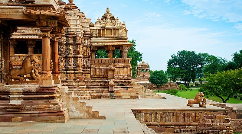 Temples of Khajuraho in India