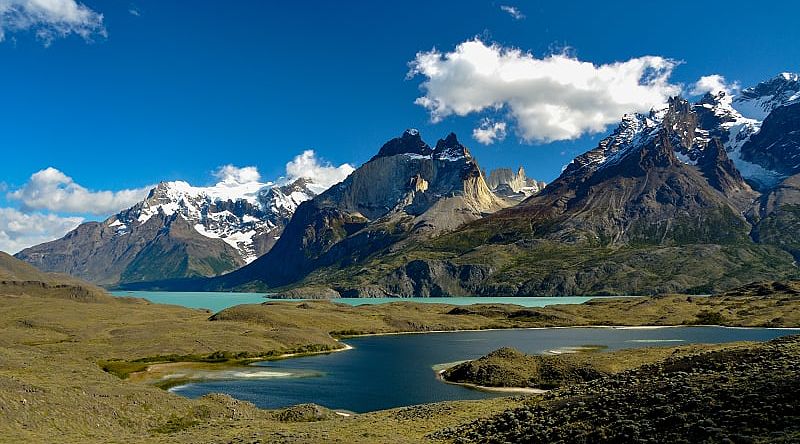 Lake Nordenskjold along the W Trek in Chilean Patagonia