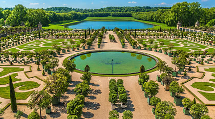 Splendor of greenery and luxury, Versailles, France