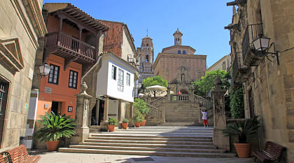 Spanish Village in Barcelona, Spain