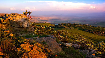 Drakensberg Mountain in South Africa