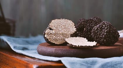 Black truffles in Italy