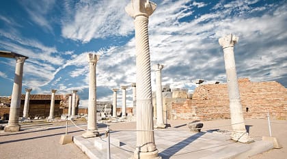 Ephesus Izmir ruins in Turkey