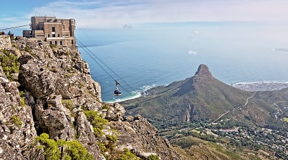 View of Cape Town from Table Mountain, South Africa View of Cape Town from Table Mountain, South Africa