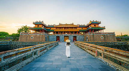 The Hue Citadel in Hue, Vietnam