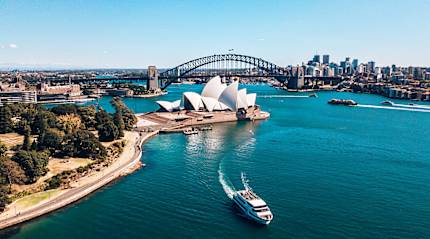 Ferry in Sydney Harbor, Australia