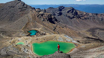Tongariro Northern Circuit. Photo courtesy of Tourism New Zealand / Camilla Rutherford