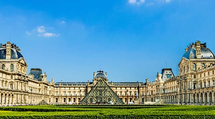 The Louvre in Paris, France