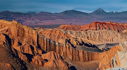 Moon Valley in the Atacama Desert, Chile