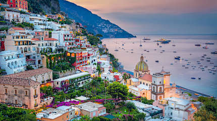 Positano on the Amalfi Coast, Italy