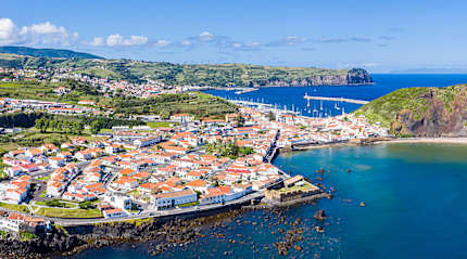 Fort of San Sebastian in the Azores