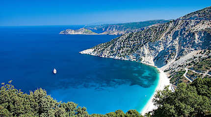 Myrtos Beach, Kefalonia, Greece