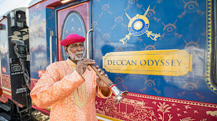 A Cultural Welcome Aboard the Deccan Odyssey Luxury Train