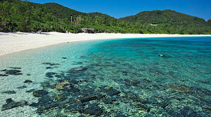 Furuzamami Beach on Zamami Island, Japan