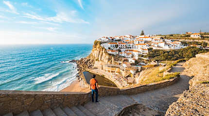 Azenhas do Mar in Lison, Portugal