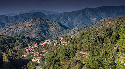 Troodos Mountains, Cyprus. 