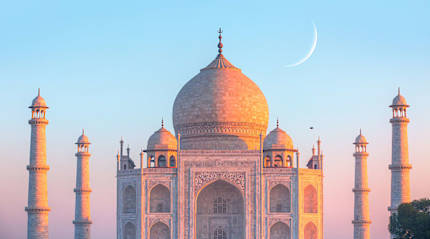 Taj Mahal in Agra, India