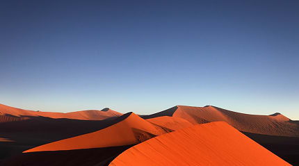 Dunes in the Namib Desert