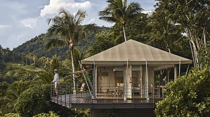 Luxury resort in Koh Samui Island in Thailand.