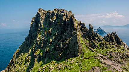 Skellig Michael in Co Kerry, Ireland
