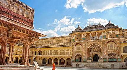 Amber Fort in Jaipur, India