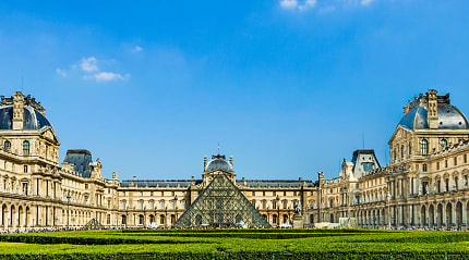 The Louvre in Paris, France