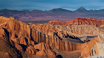 Moon Valley in the Atacama Desert, Chile