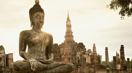 Wat Mahathat Temple, Ayutthaya, Thailand.
