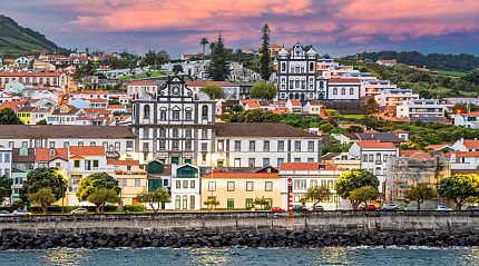 Faial Island in the Azores, Portugal