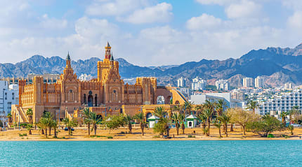 Cityscape of Eilat in Israel