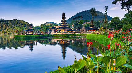 Ulun Danu Bratan temple in Bali