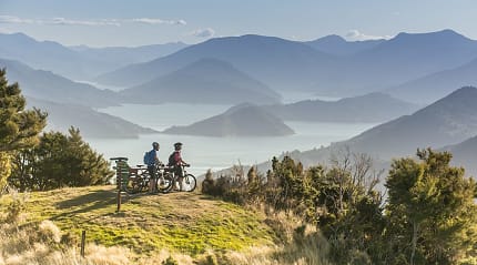 Marlborough Sound in Marlborough, New Zealand
