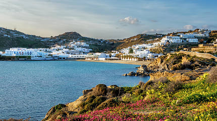 Early spring in Mykonos, Greece
