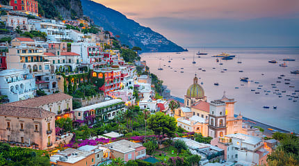 Positano on the Amalfi Coast, Italy
