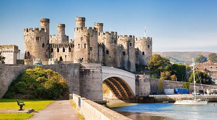 Conwy Castle in Wales