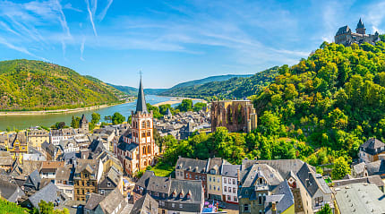 Bacharach in the Rhine Valley, Germany
