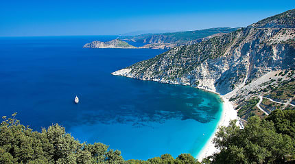 Myrtos Beach, Kefalonia, Greece